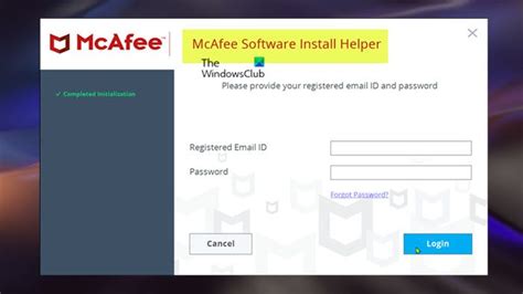 mcafee csis installer